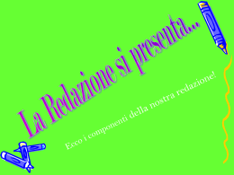 La redazione 2011/2012