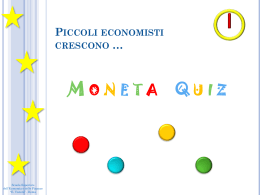 Diapositiva 1 - Scuola Superiore di economia e finanza