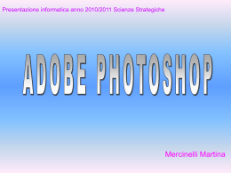 5D.PHOTOSHOP - Dipartimento di Lingue e Letterature