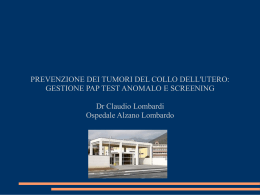 nuove strategie di screening