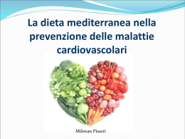 La dieta mediterranea nella prevenzione delle malattie