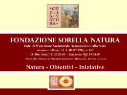 Premio Internazionale Sorella Natura