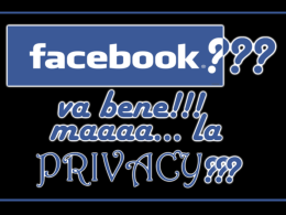 gestione della privacy su Facebook
