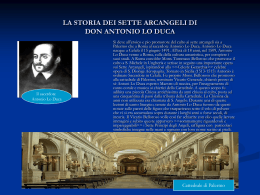la storia dei sette arcangeli di don antonio lo duca