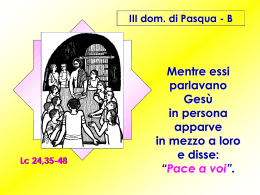 III pasqua