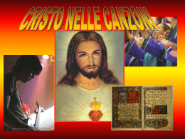 Crsito nelle canzoni