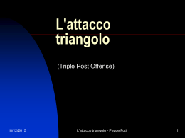 L`attacco triangolo