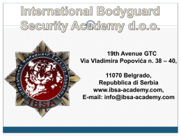 Slide 1 - IBSA Academy