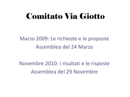 Comitato Via Giotto