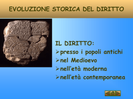 Nell` et&agrave; moderna