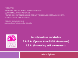 Maria Spiotta - Universit&agrave; del Terzo Settore