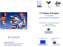 L`Unione Europea - European Project Consulting