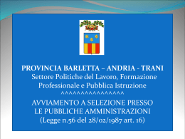 DIGITALIZZAZIONE DEI CPI