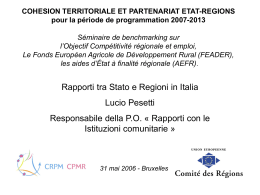 L`objectif Comp&eacute;titivit&eacute; r&eacute;gionale et emploi