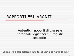 Registri di classe