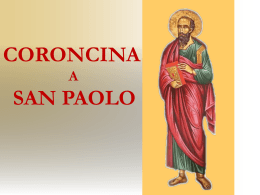 Coroncina a san Paolo