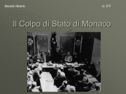 Il Colpo di Stato di Monaco