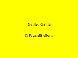 Galileo Galilei - Paganelli Alberto