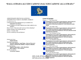 Lavori di Gruppo Gruppo n.1 griglia di osservazione