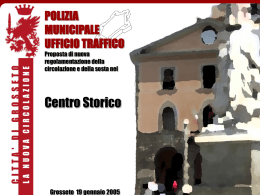 ZTL Centro Storico - Comune di Grosseto