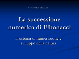 Successione di Fibonacci  - 3.29 MB