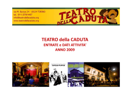 ppt - Teatro della Caduta