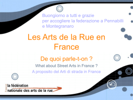 Les Arts de la Rue en France
