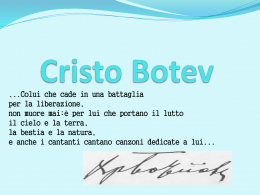 ХРИСТО БОТЕВ