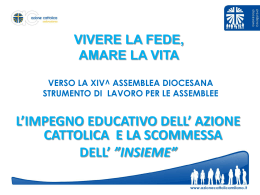 Impegno educativo dell`azione cattolica