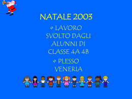 Mercatino di solidariet&agrave;