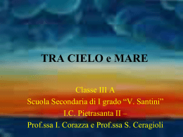 PASCOLANDO TRA CIELO e MARE