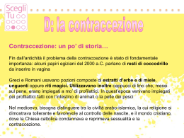 Slidekit educazione sessuale contraccezione