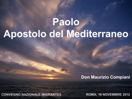 Paolo Apostolo del Mediterraneo