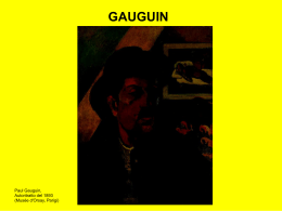 GAUGUIN Paul Gauguin, Autoritratto del 1893 (Musée d`Orsay