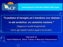 Interventi di: Ivana Rabbone, Silvia Tulisso e Maurizio Pescarmona