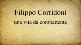Filippo Corridoni - Una vita da combattente