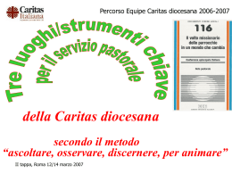 Il centro di ascolto