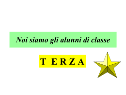 Ipertesto preparato dagli alunni di classe III