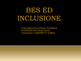 BES ed INCLUSIONE - Istituto Comprensivo Statale Ungaretti