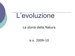 L`evoluzione