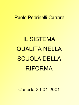 definizione di sistema qualit&agrave; secondo la norma uni en iso 8402-95