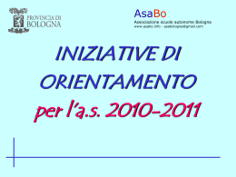 Sintesi dei Regolamenti di Riordino dell`Istruzione di secondo grado