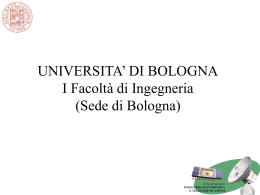 LAUREA TRIENNALE IN INGEGNERIA ELETTRONICA