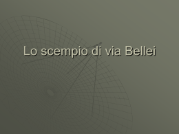 Lo scempio di via Bellei