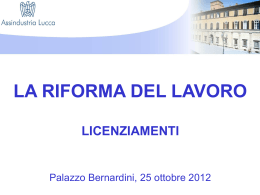 licenziamenti