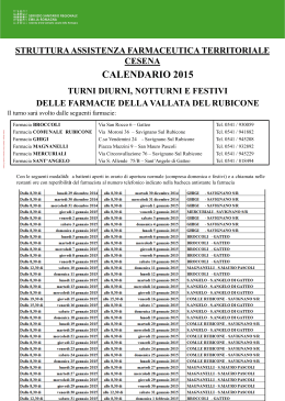 Vallata del Rubicone - Il Comune di Gatteo