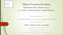 PRESENTAZIONE PREMIAZIONE AF 2013