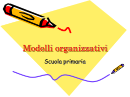 Modelli organizzatvi - Istituto Comprensivo di Lonate Pozzolo