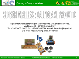 DALL`IDEA AL PRODOTTO - Presentazione