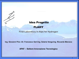 Idea progetto FLAHY – First laboratory in Alps for
